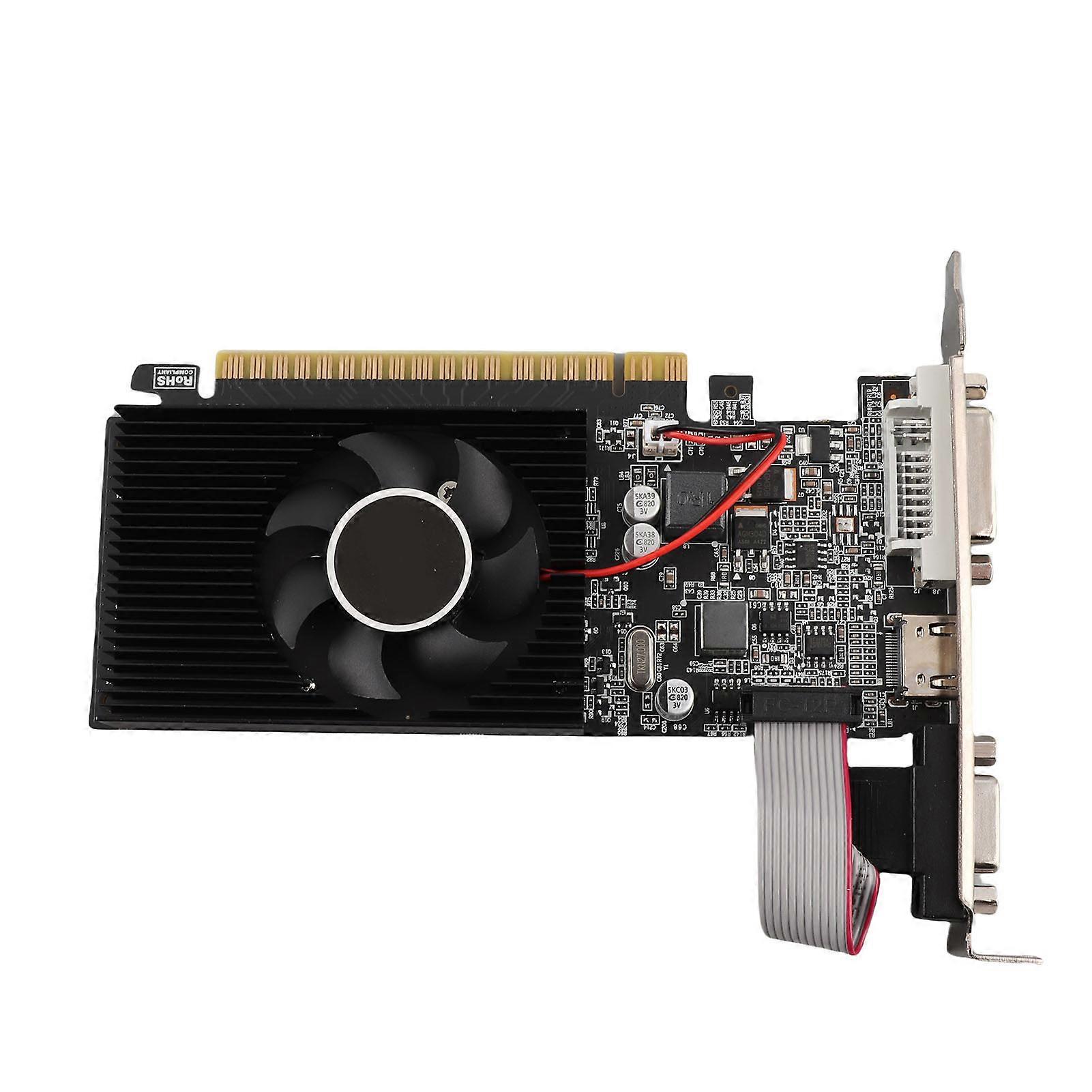 GT210 1GB DDR3 Graphics Card with Cooling Fan VGA DVI DirectX 10.1 PC Interface