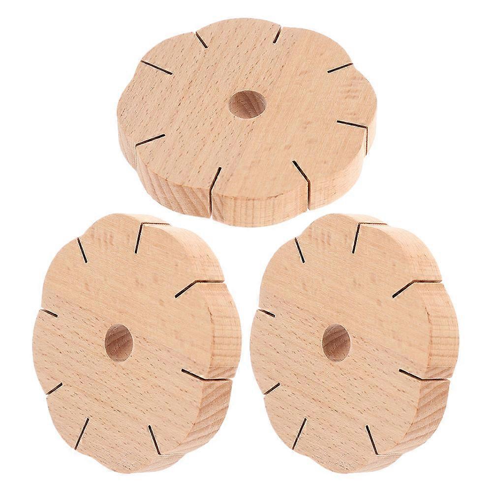 Bracelet Kit 3Pcs Weaving Board Ideal For Crafting And DIY Projects Made Of Wood For Effortless Bracelet Creation
