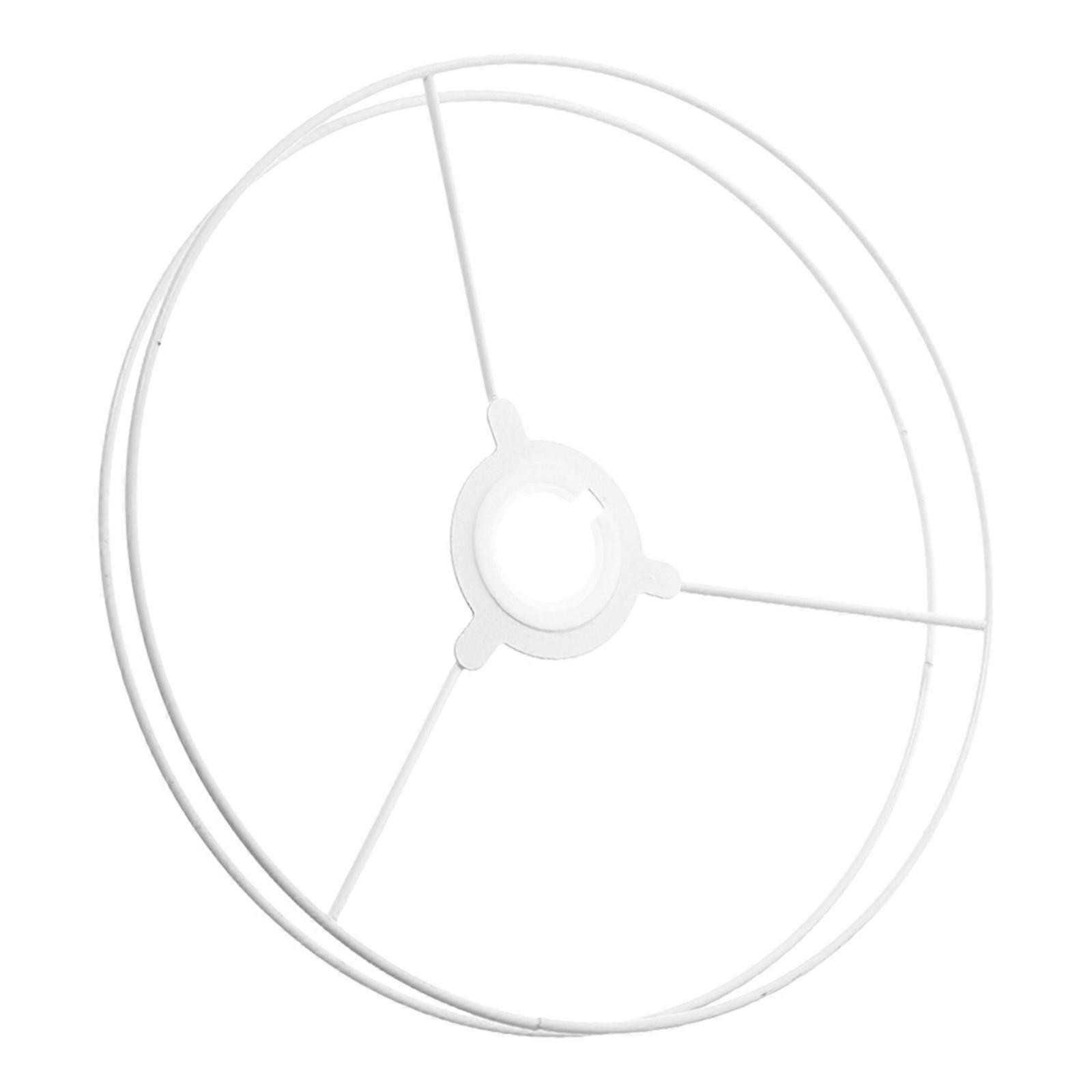 Lampshade Holder Frame Ring for Table Lamps 1Set Iron Lamp Shade Support