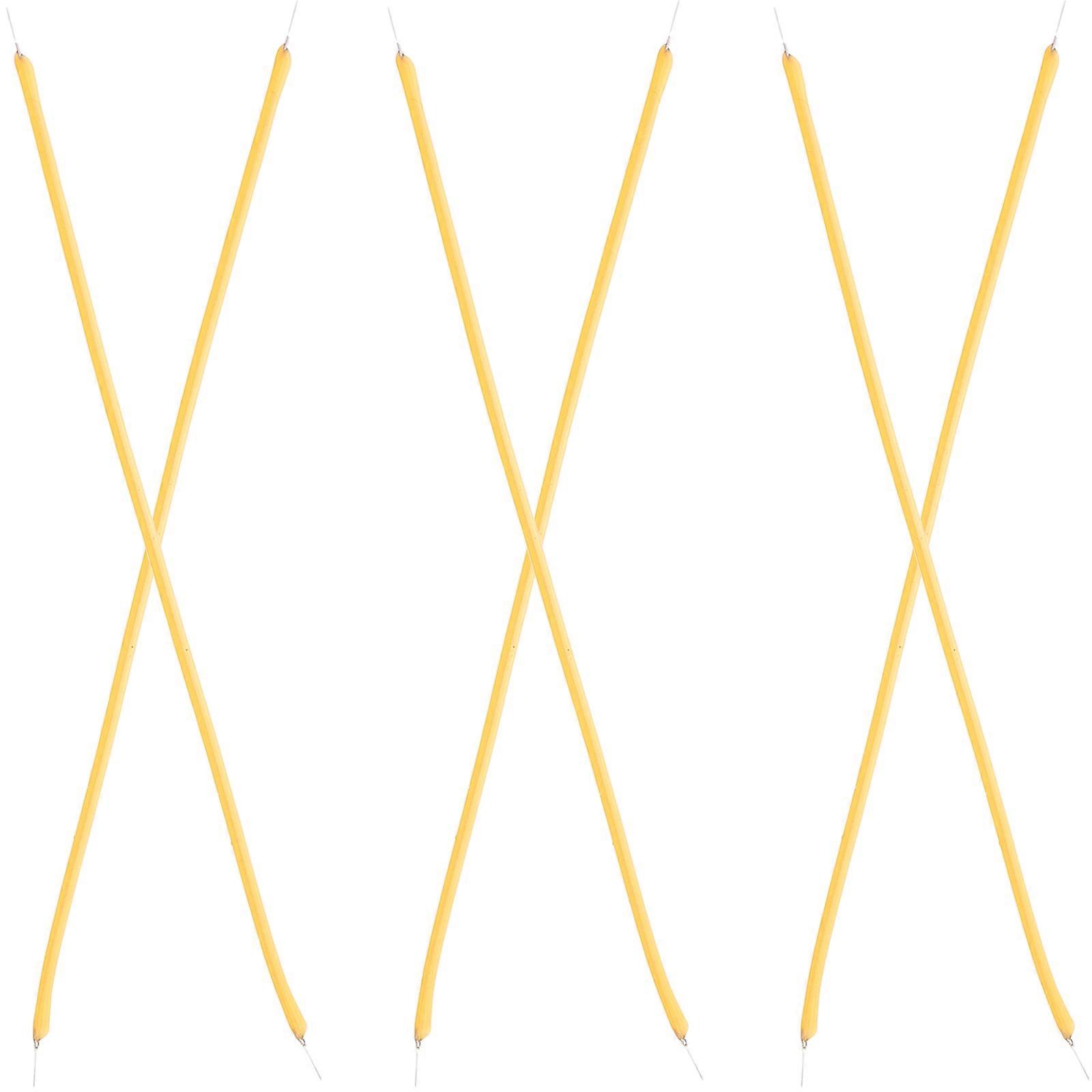 Orange LED Filament Flexible Light Fixture Lamp Accessory 18Pcs Set
