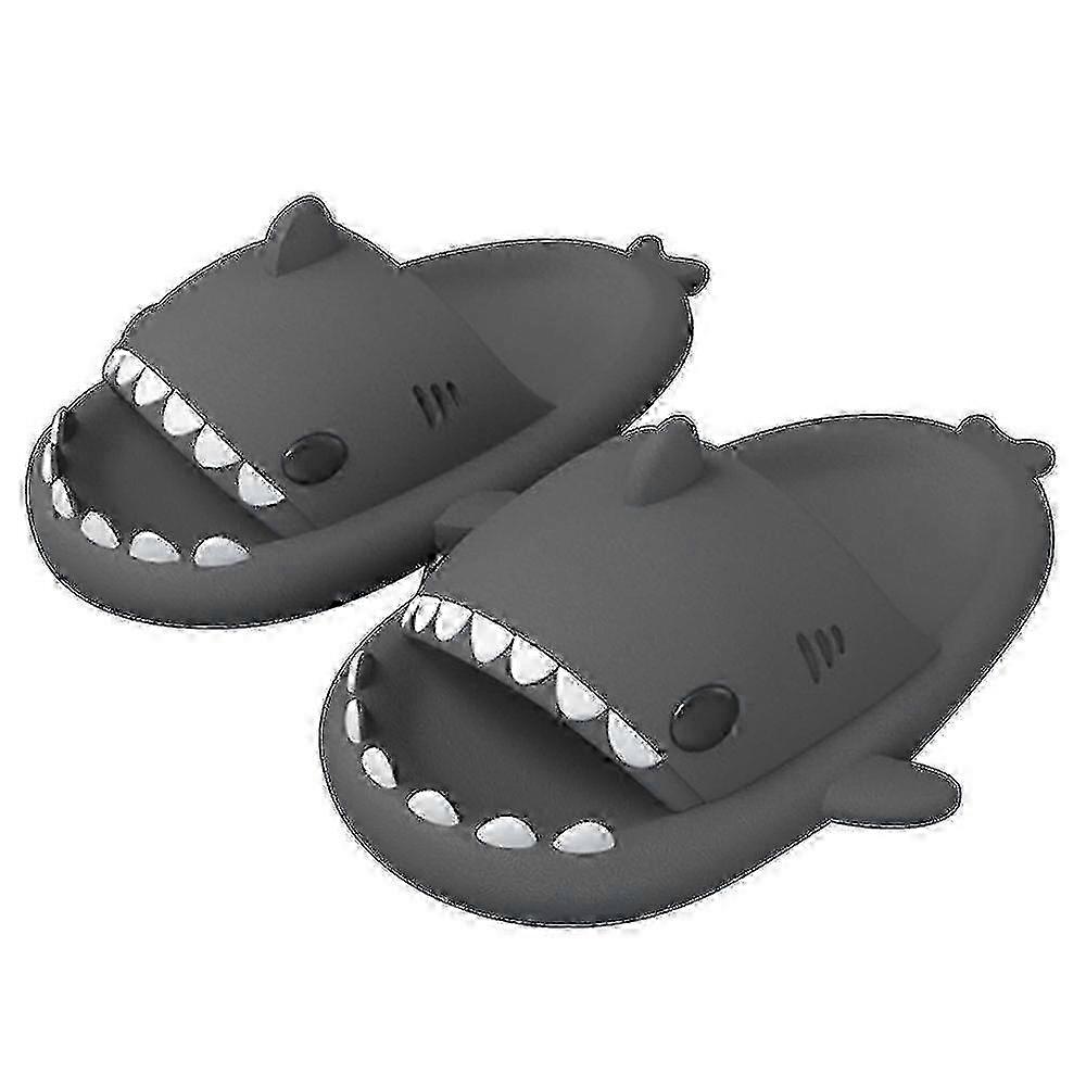 Shark Slippers Shark Cloud Slippers Cloud Shark Slides Cute Shark Slippers For Women Anti-Slip Novelty Open Toe Slides