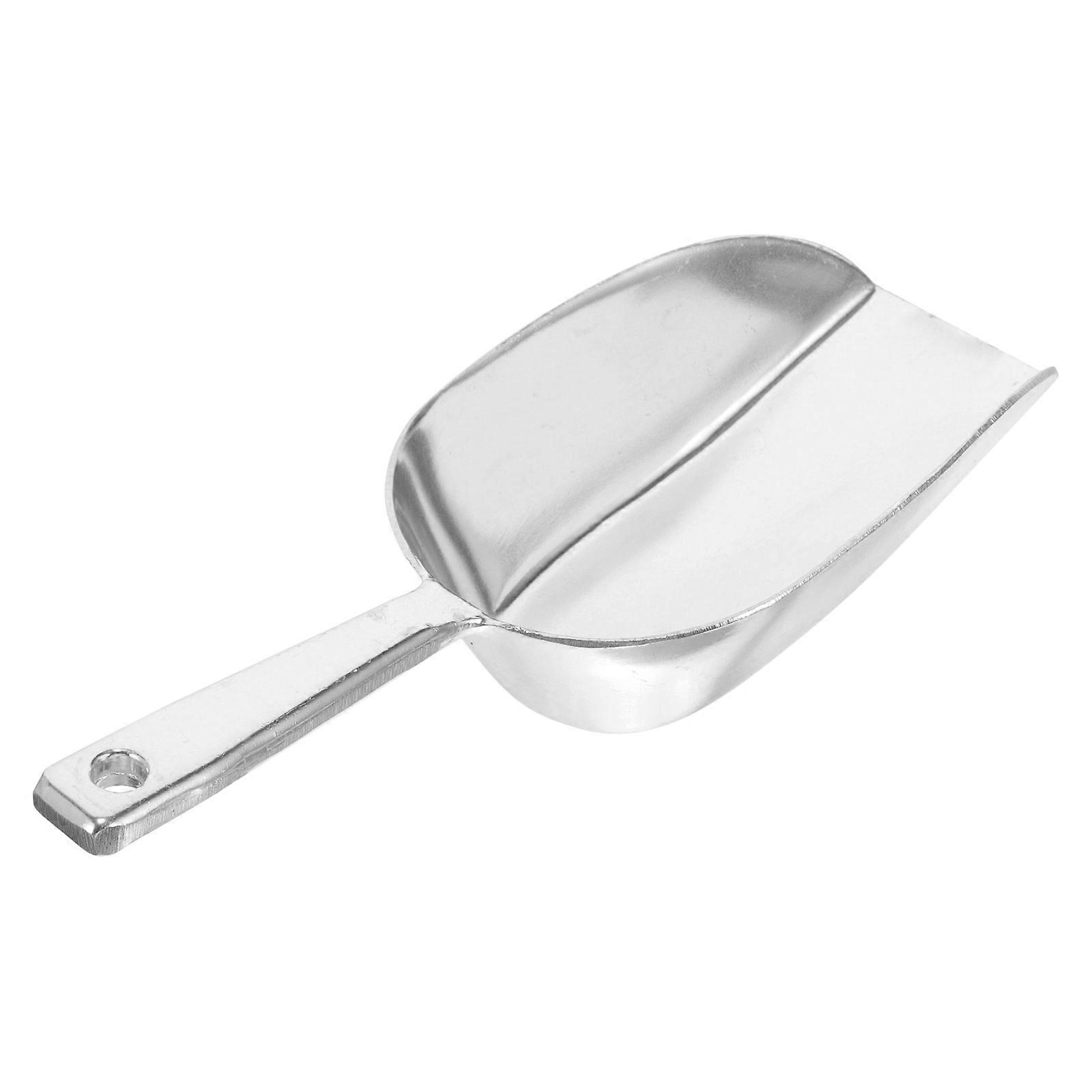 Multi Functional Ice Practical Design Food Scoops for Home Use Silver 1Pack