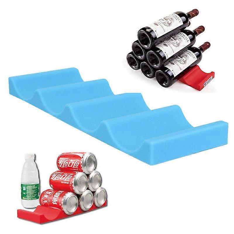 Silicone Fridge Beer Rack for Beverage Storage