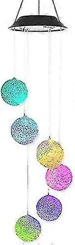屋外、屋内、庭と庭のためのクリスタルボール太陽風鈴の装飾を変える色。