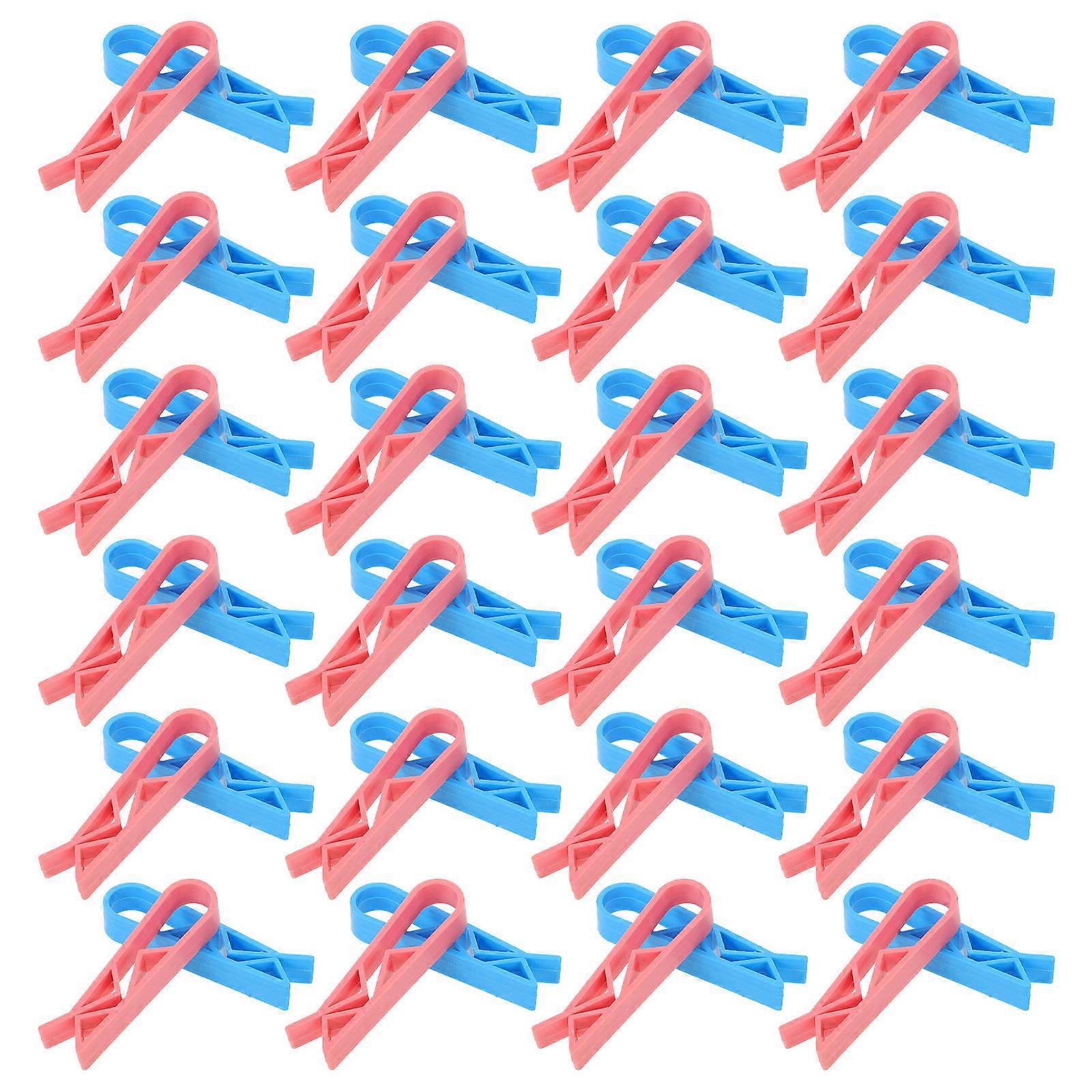 Plastic Garbage Bin Clips Trash Bag Fixing Holder for 600Pcs Assorted Color