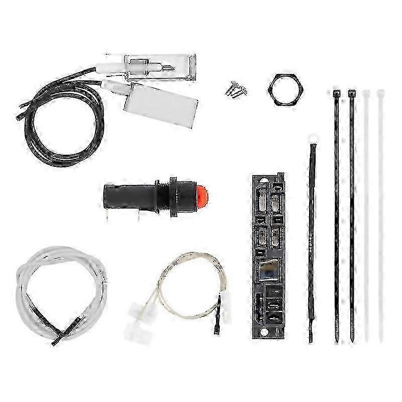 For 42322 Grill Igniter Kit For Summit B 4 Burner Gas Grills Comes With Modulewiresoutput Spa Silver miao7