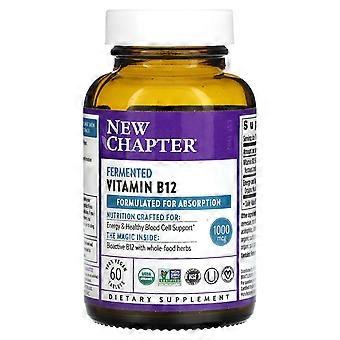 New Chapter, fermenterad vitamin B12, 60 veganska tabletter