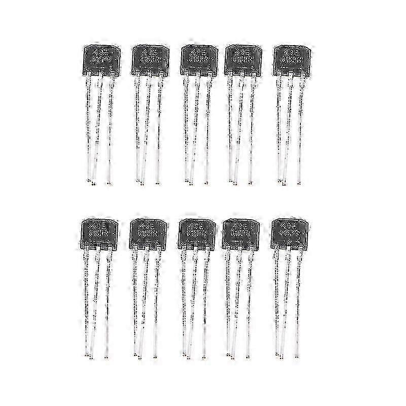 10pcs 49e Hall Element Oh49e Voltage Regulator Hall Effect Sensor Linear Switch hwy