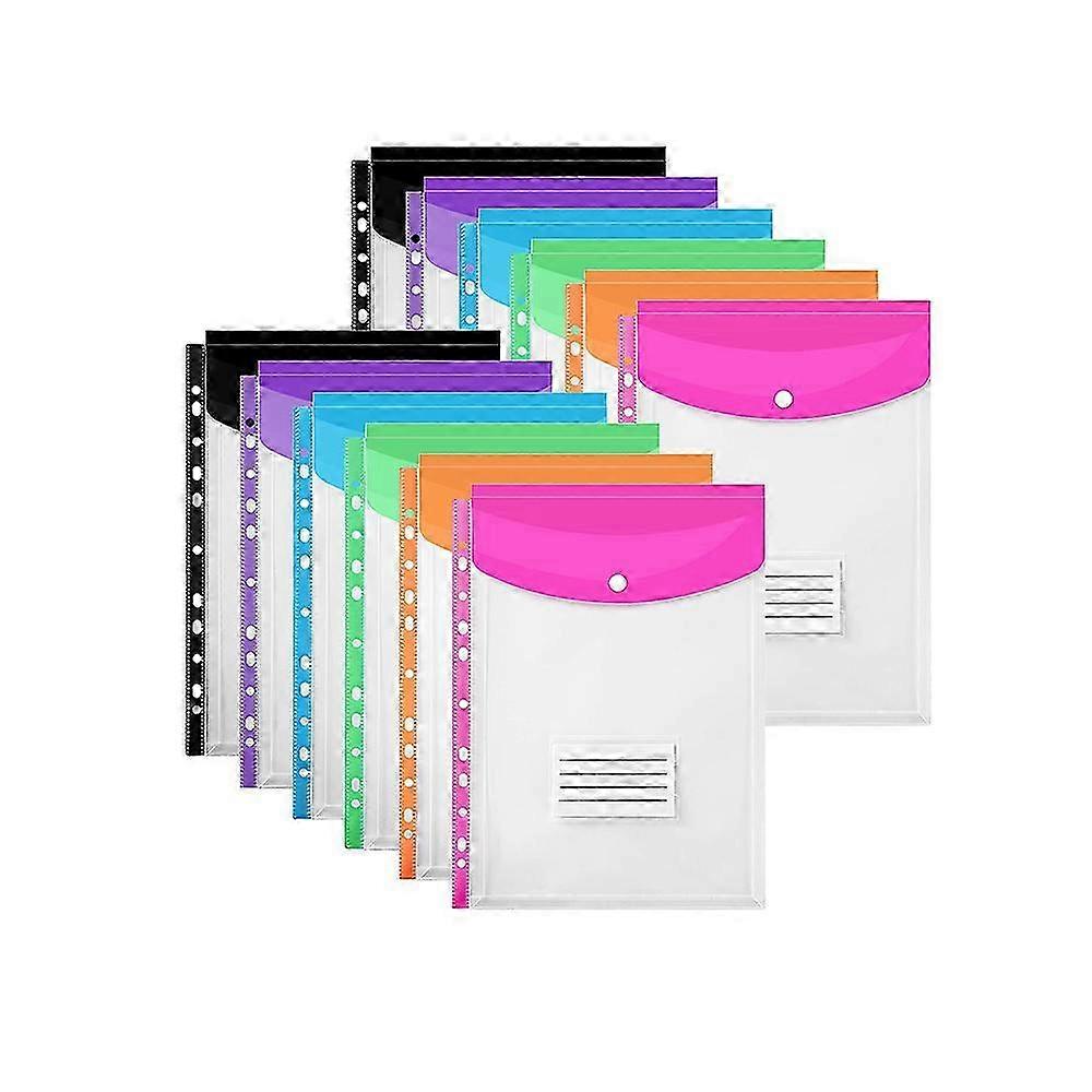 25-26 Document Wallet, With Snap Expandable Feature, Waterproof And Durable Polyethylene Material, Portable For School, Home, Work, And Office