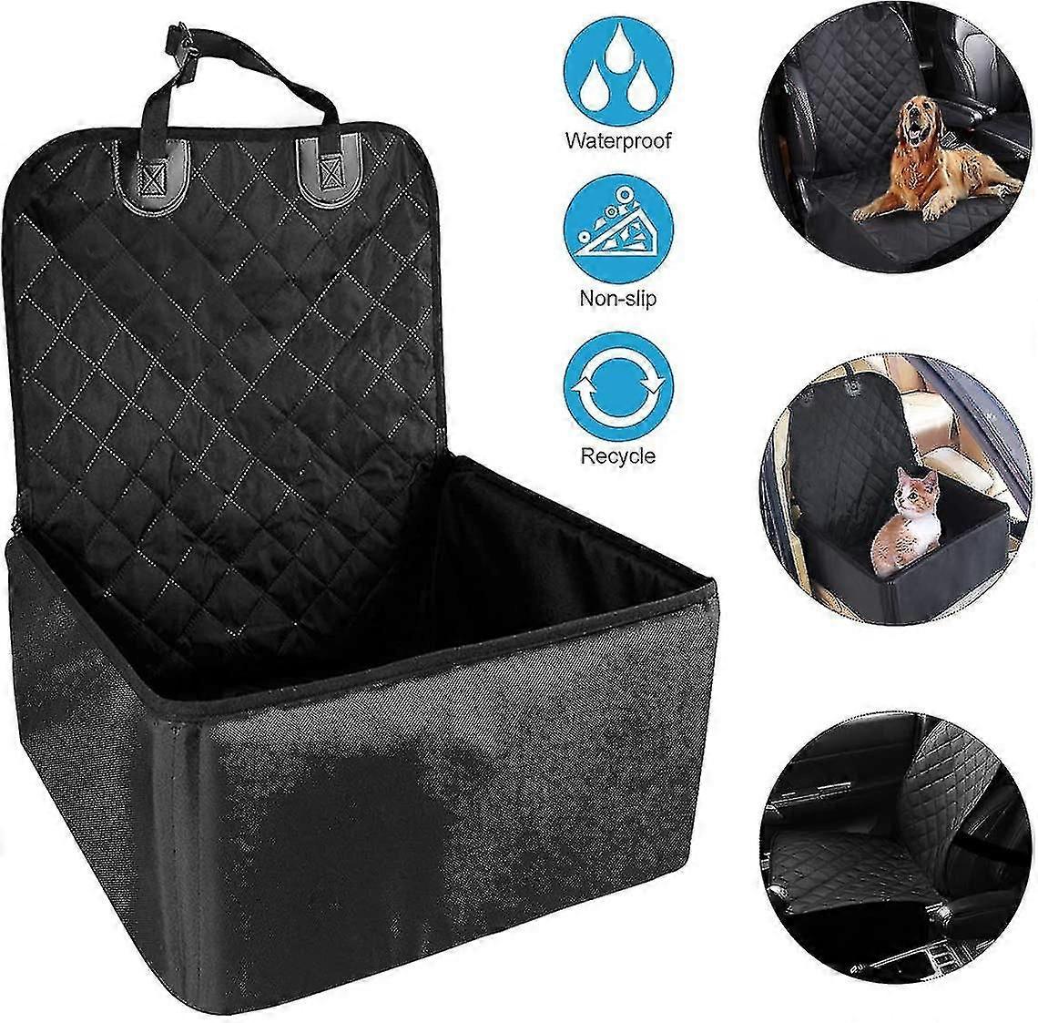 犬のカーシート - すべての車と互換性のあるプレミアム犬のカーシートカバー - 犬の海