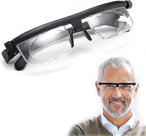 Adjustable Reading Glasses For Men And Women, Unisex, Lightweight Frames, Size Adjustable