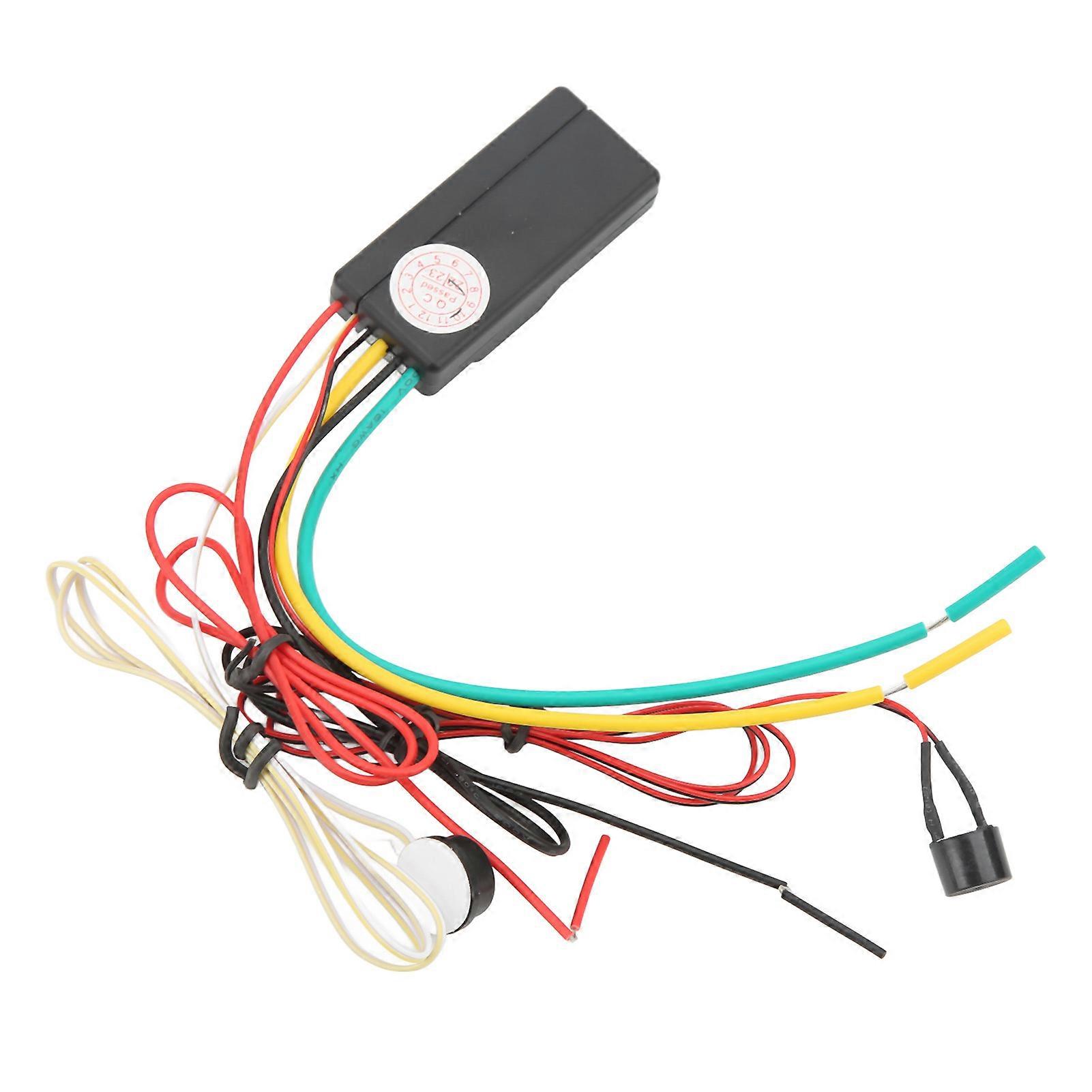 Car Keyless Entry System 12V PKE Remote Engine One Key Starter Anti Theft Passive Keyless Entry System Universal Fit