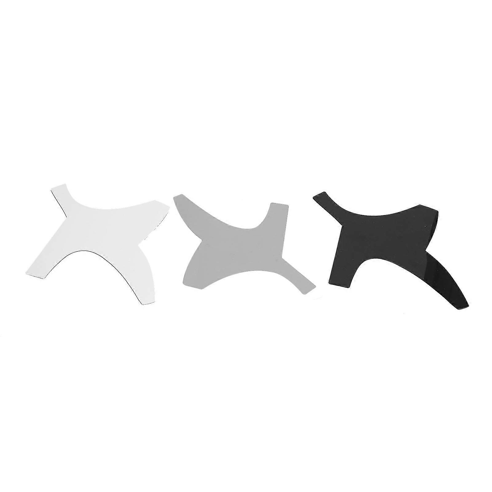 Men Beard Shape Template 3 Colors Beard Lineup Guide Template Hairline Guide Shaper Mustache Line Up Trimming Styling Tools 