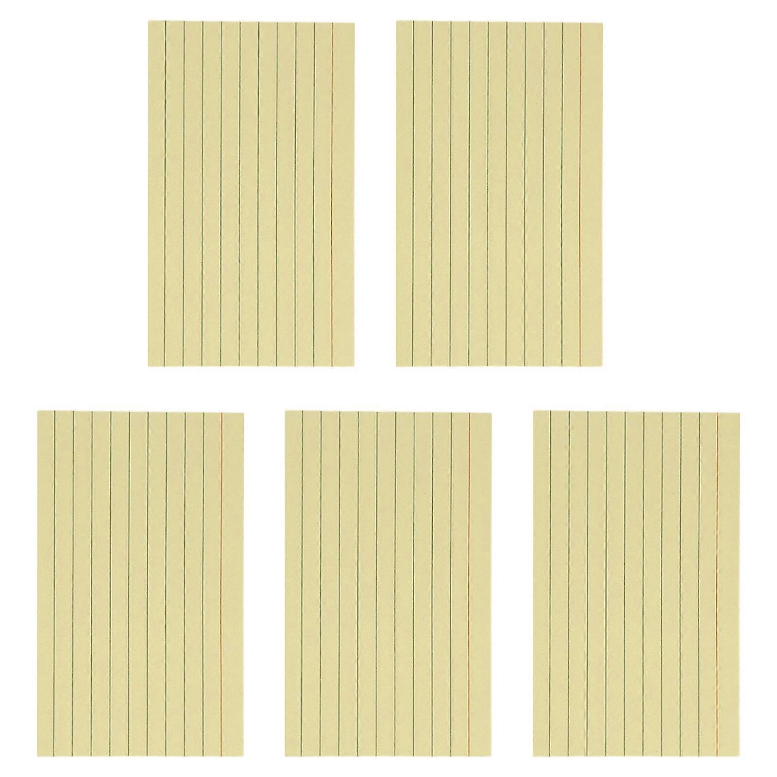 Colorful Indexcard Note Paper 250Sheets Lined 3x5Inch Study Cards Note Card Small Ruled Notecards for Writing Journaling  Yellow