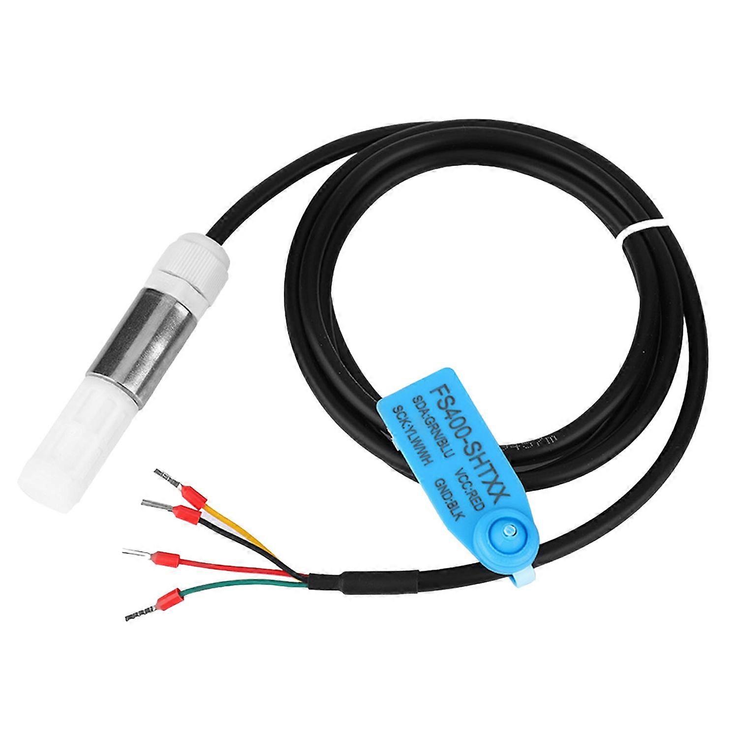 Dustproof Temperature Humidity Sensor Stainless Steel Plastic Housing I2C Output(SHT30)