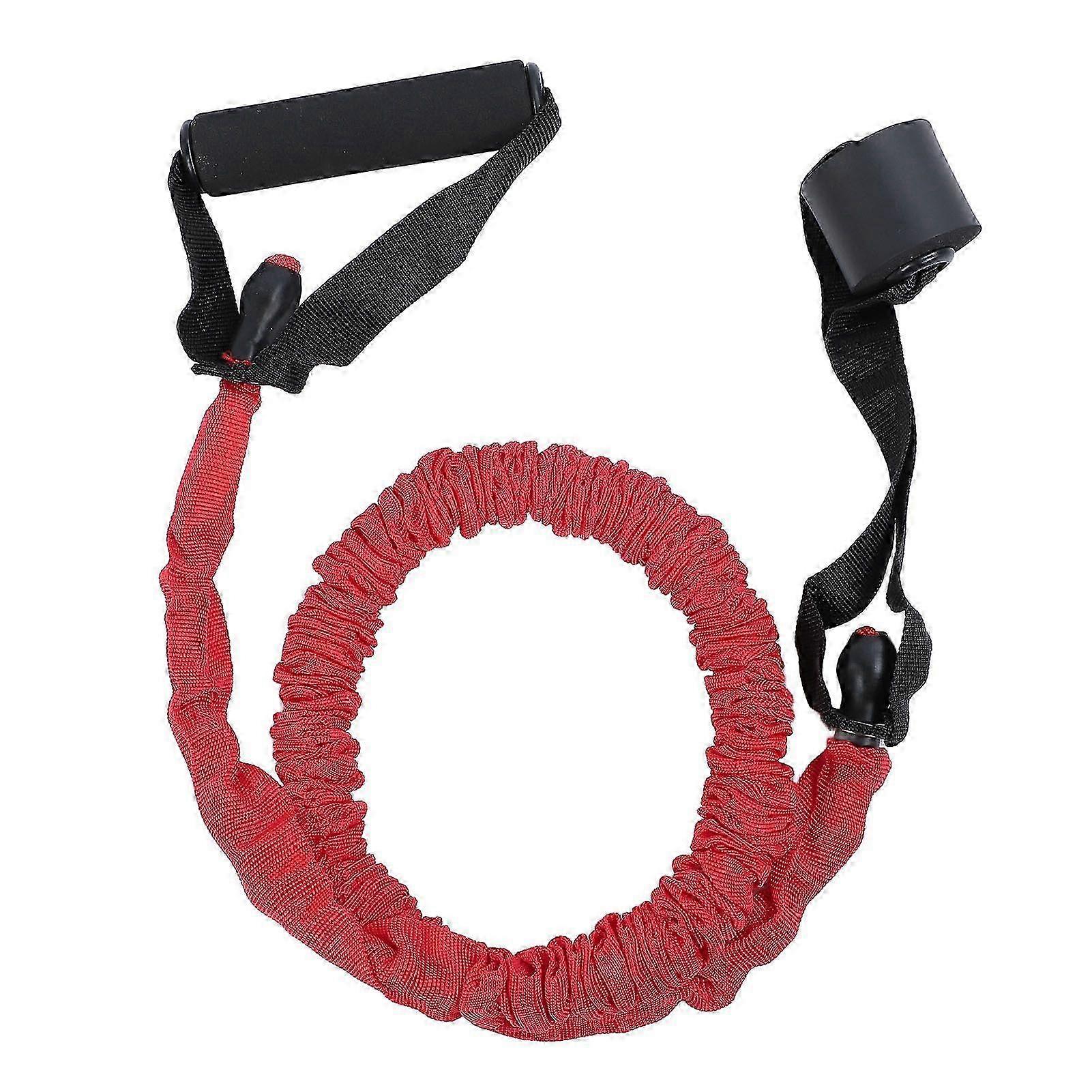 Resistance Cord Explosive Force Bounce Elastic Improving Speed Resistance Training Rope for Fitness 20lbs Red