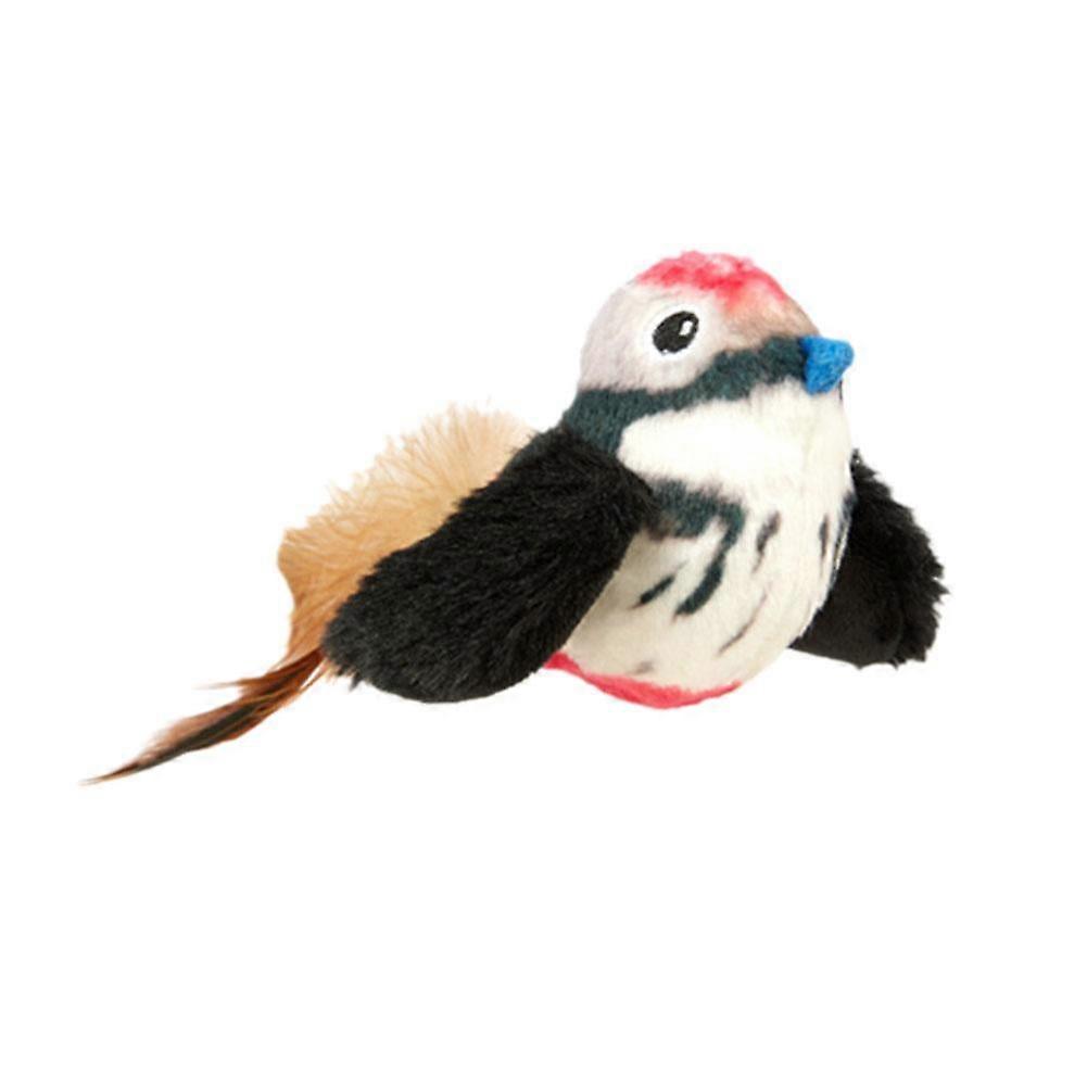 Cat Toys Chirping Birds Interactive Cat Kicker Lifelike GX Exercise Cat D1Q8
