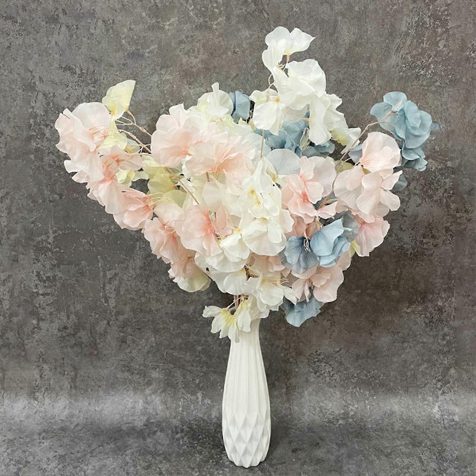 Hesroicy Fake Flower Non-fading Not Withered No Watering Ceiling Arch Simulation Flying Bird Flower for Wedding