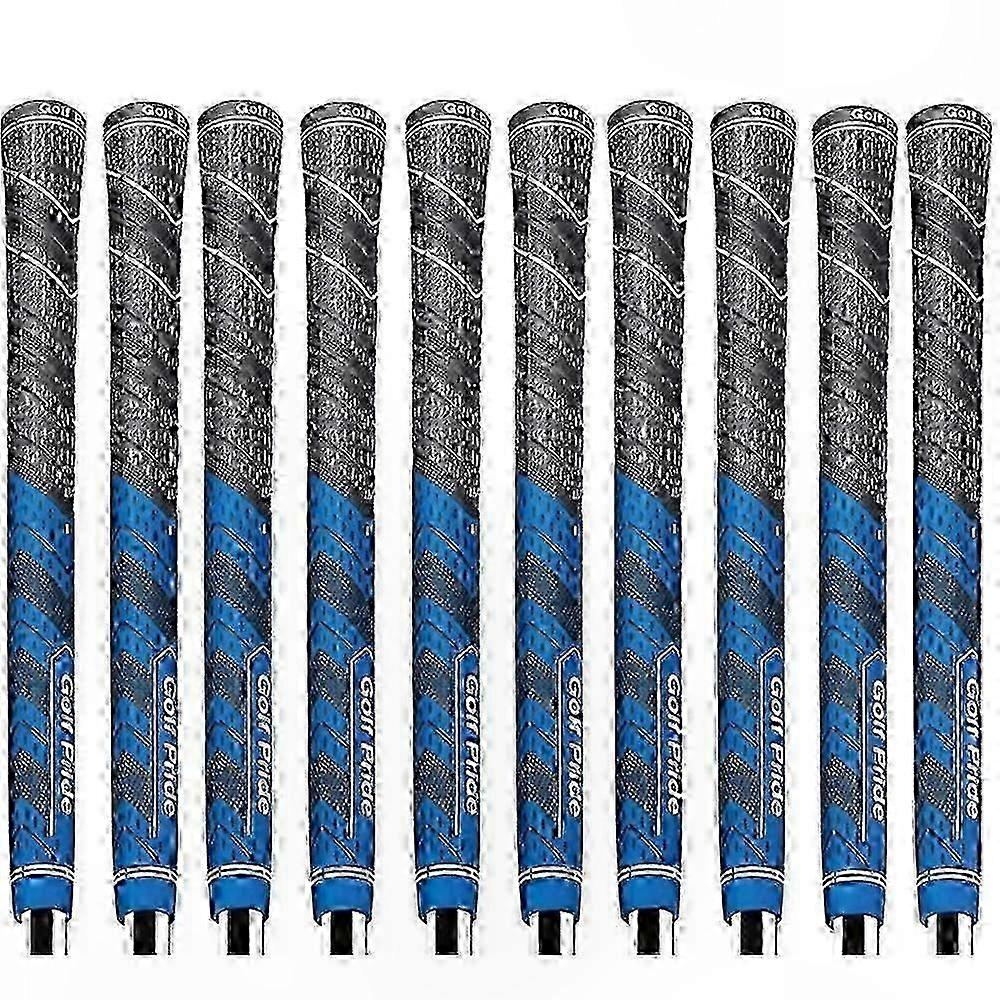 10 Pack Standard Size Golf Grip Set with MCC Plus 4 Technology