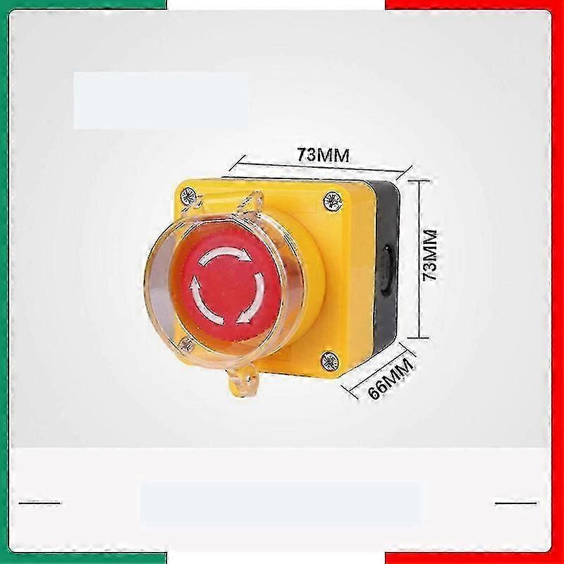 Emergency Stop Button, Emergency Stop Button + Transparent Protective Cover - SP20211224712