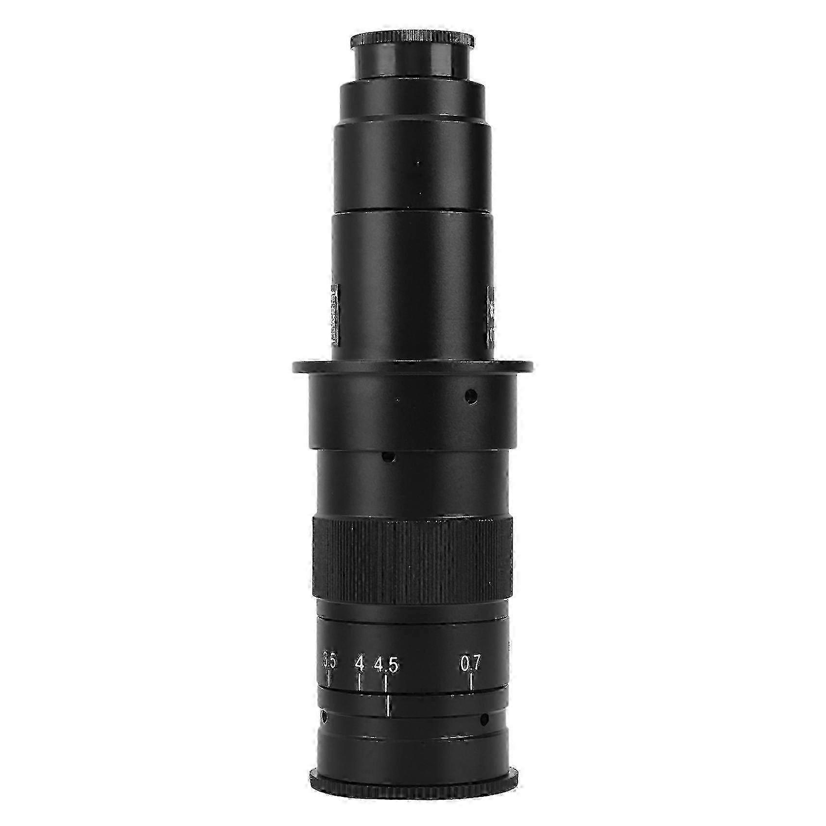 Industrial Video Microscope Camera Objective Lens Adjustable Focus 10A Monocular Microscope Lens