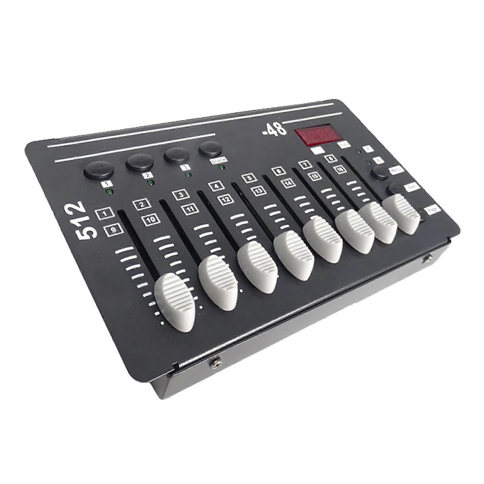 Lightweight DMX512 Stage Lighting Controller 3PIN 2W Low Power Offering Versatiled Effects And Easy to Operate Multicolor