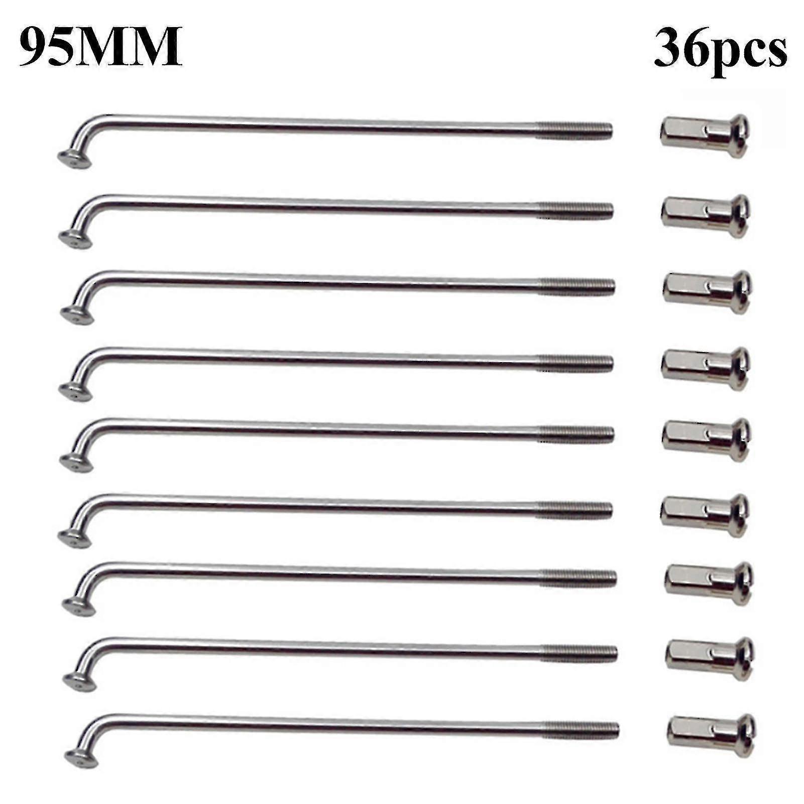 36pcs Bicycle Spokes Long Lasting Muti-function Lightweight Mountain Bicycle Spokes For Bicycle
