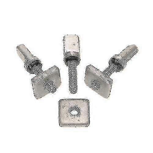 6Pcs σανίδα του σερφ longboard συρόμενο πτερύγιο βίδα βίδα εξάρτηση πιάτο αντικατάστασης πιάτο για όρθια επάνω κουπί σώμα σκάφους f54