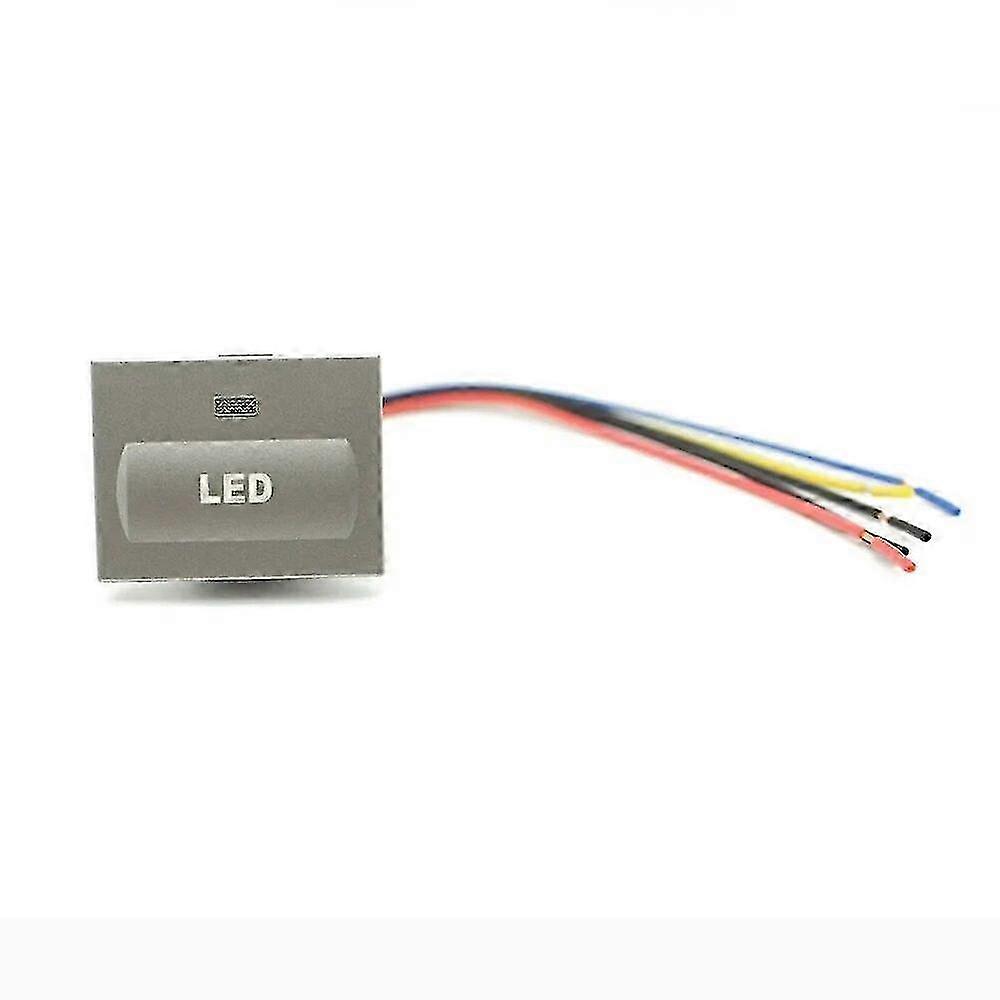 1Pc Car LED Radar Fog Light Heat Steering Wheel Power On Mirror heating Switch Button For Ford Focus 2 2004-2010 mk2 Transit