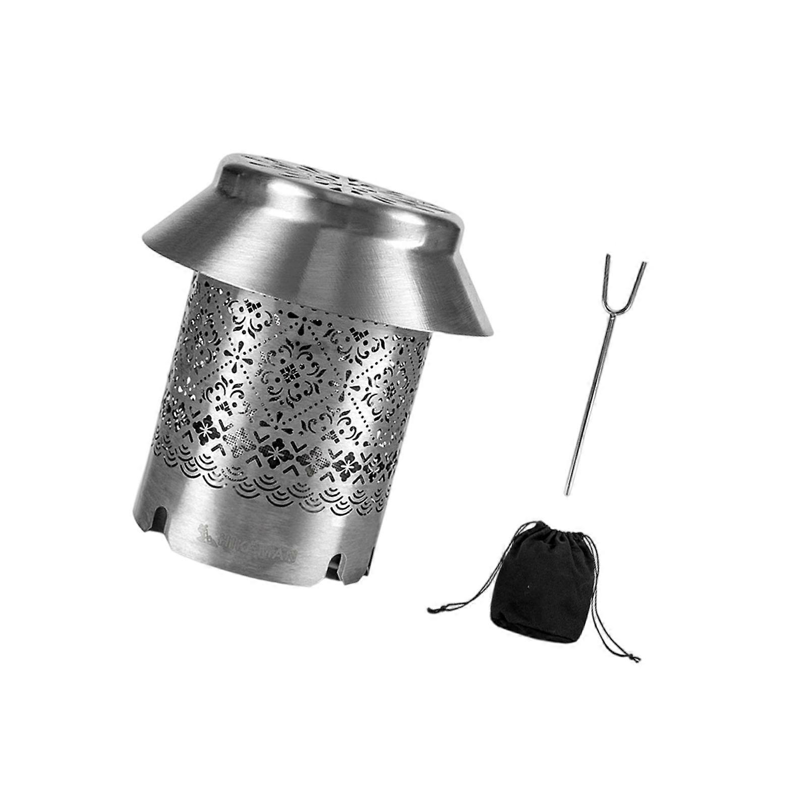 Strong Rustless Outdoor Stove Heat Distributor 6 Slot Lock For Secure Use Multiple Functional Outdoor Heating Addition Multicolor