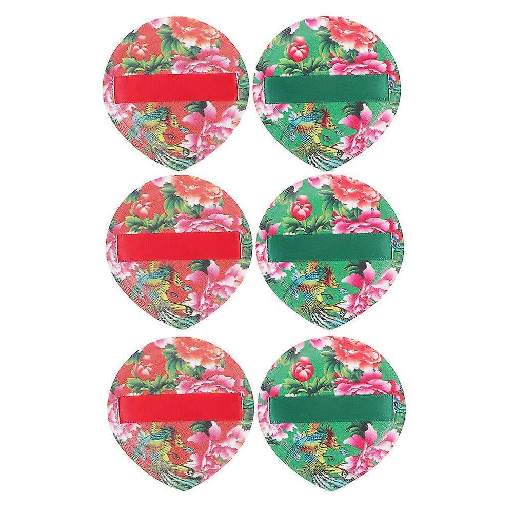 Beauty Teardrop Powder Applicator for Makeup Use 6Pcs Set