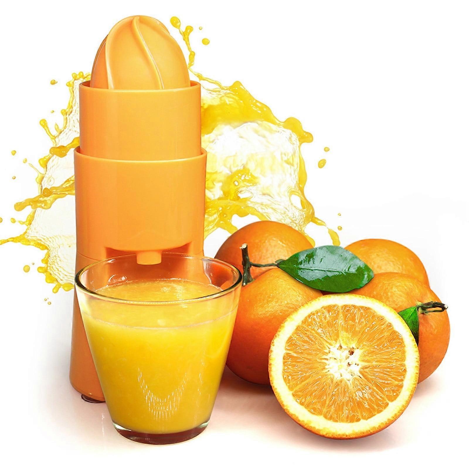 Cyber Monday Deals 2024: Kcavykas Manual Juicer, Small Hand Juicer for Lemon, Orange - Easy Clean Slow Masticating Juice Extractor