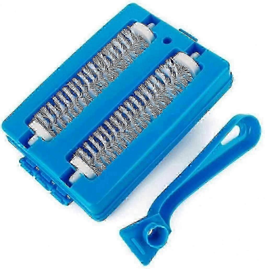 Handheld Carpet Sofa Debris Brush Dual Dust Dust Sweeper (random Color)
