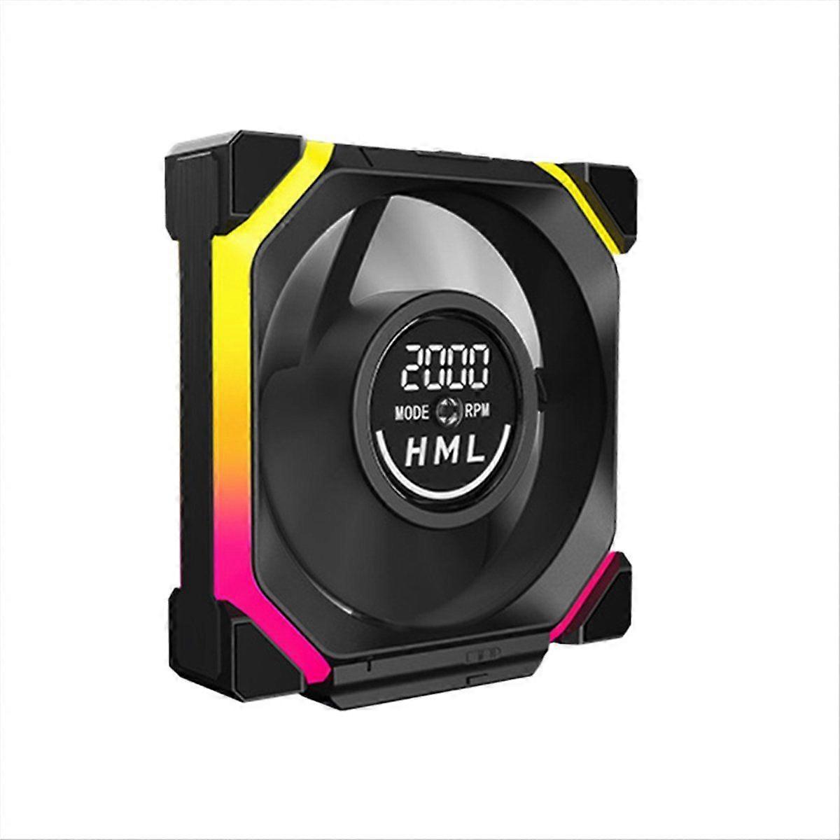 120mm ARGB PC Fan with Screen Daisy Chain 5V 3-Pin Reverse