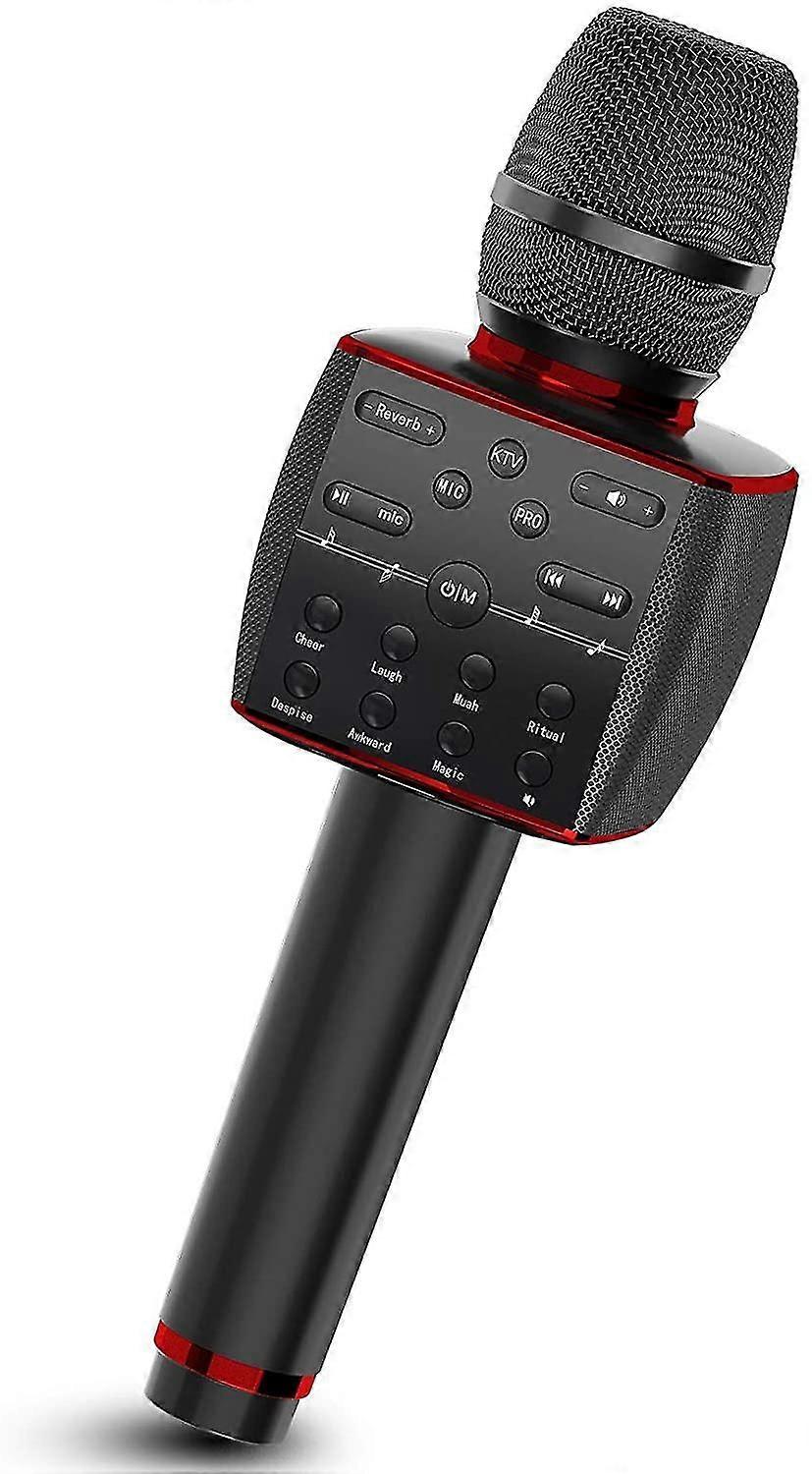 Bluetooth Karaoke Microphone for Home KTV Parties (Wireless)