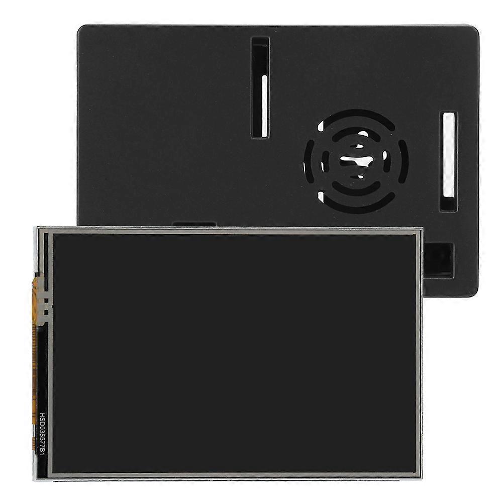 For Raspberry Pi 4B Set ABS Case Protective Shell 3.5in Display Heat Sink Screwdriver