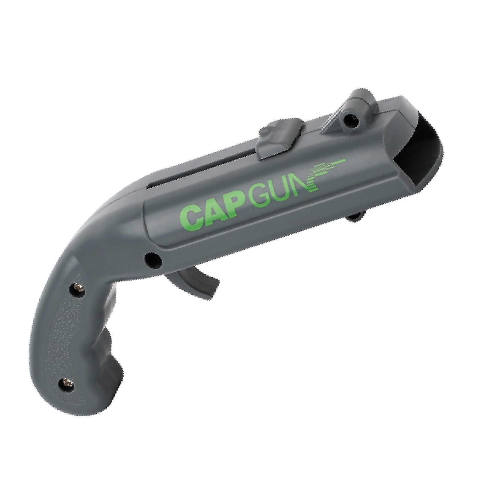 Cap Gun Bottle Opener Shooter for Beer Drinking Game Family Party Barbecue Gray 1