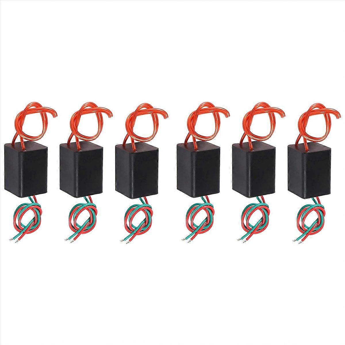 6Pcs DC 3.6V-6V to 20Kv 20000V 1.5A Boost Step Up Power Module High Voltage Generator DC Transformer