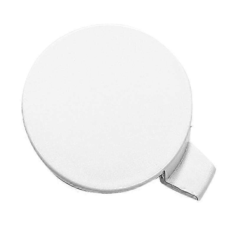 Främre stötfångare tillbehör för Tesla Model 3 2017-2021 vit dragkrok överdrag