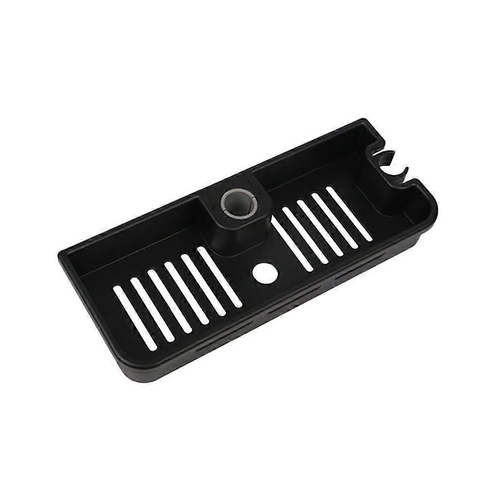 Shower Caddy Pole Shelf Adjustable Bathroom Storage Rack with Shower Head Holder