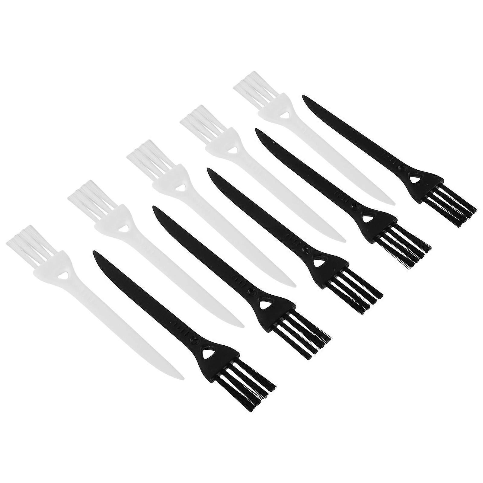 Small Cleaning Brush for Crevices with 10Pcs Assorted Color Brushes
