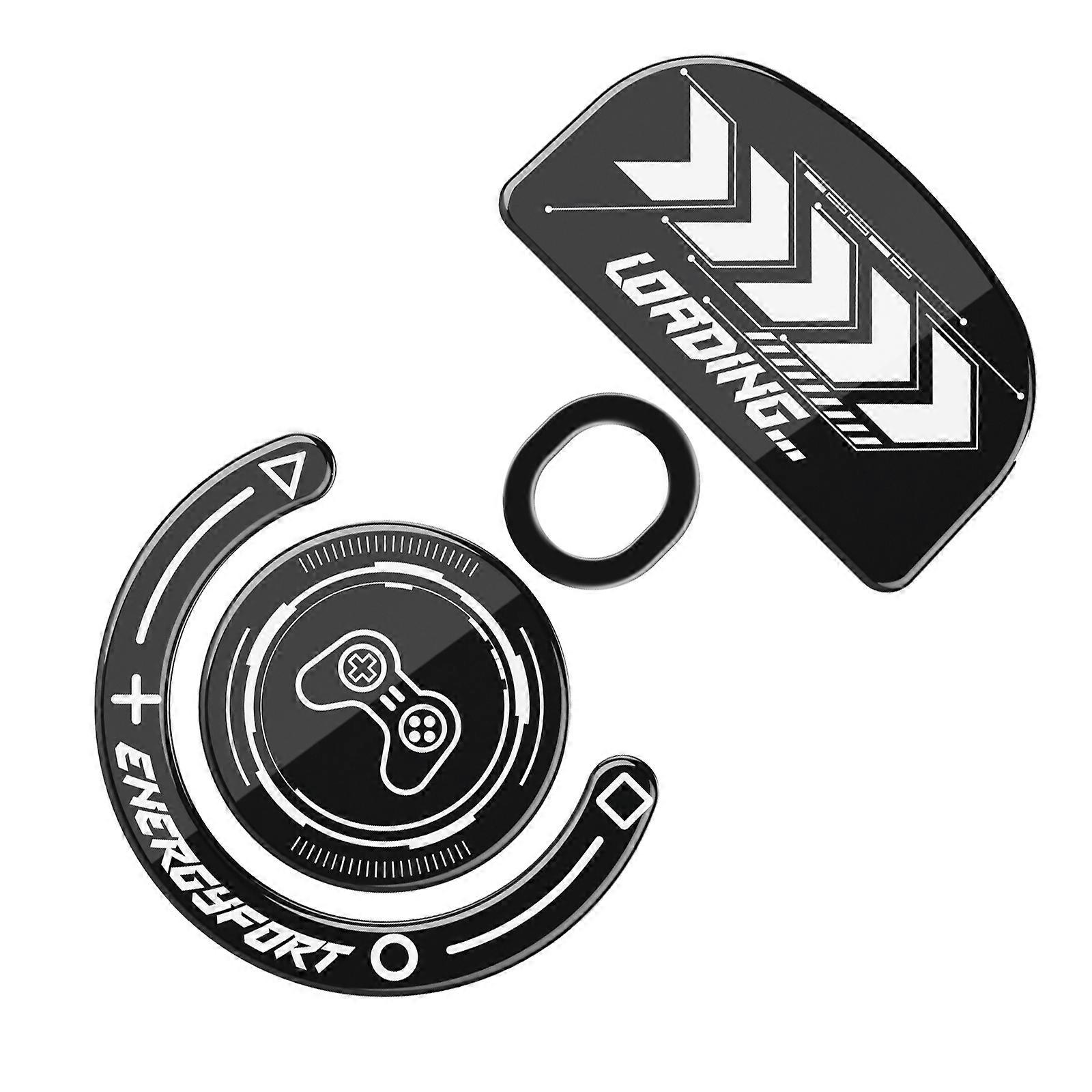 Precise Mouse Skates Mouse Feet For GPW 2 Tempered Glass Mouse Pad for Durability and Accurate Tracking  Black