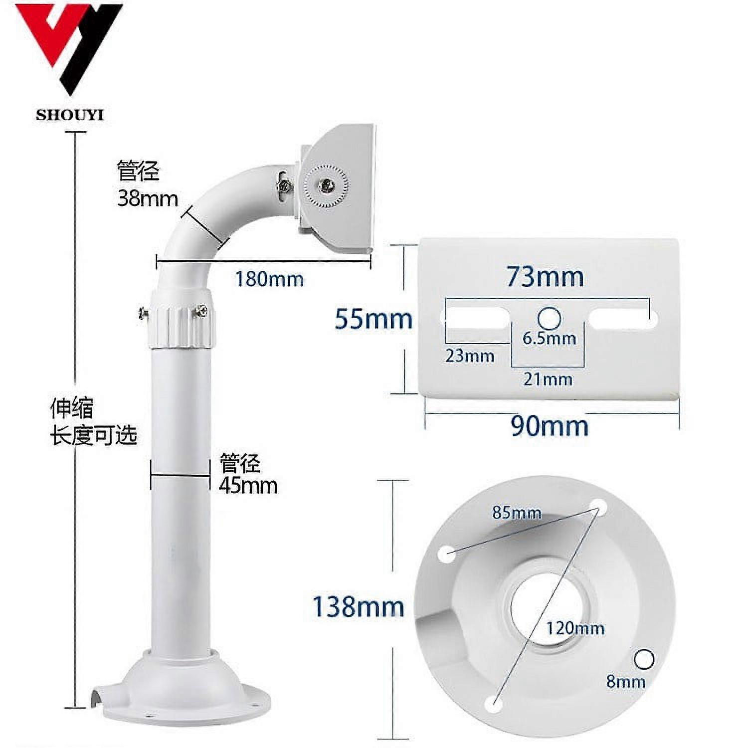Camera Wall Mount Monitor Camera Bracket Adjustable Security Camera Holder Rack