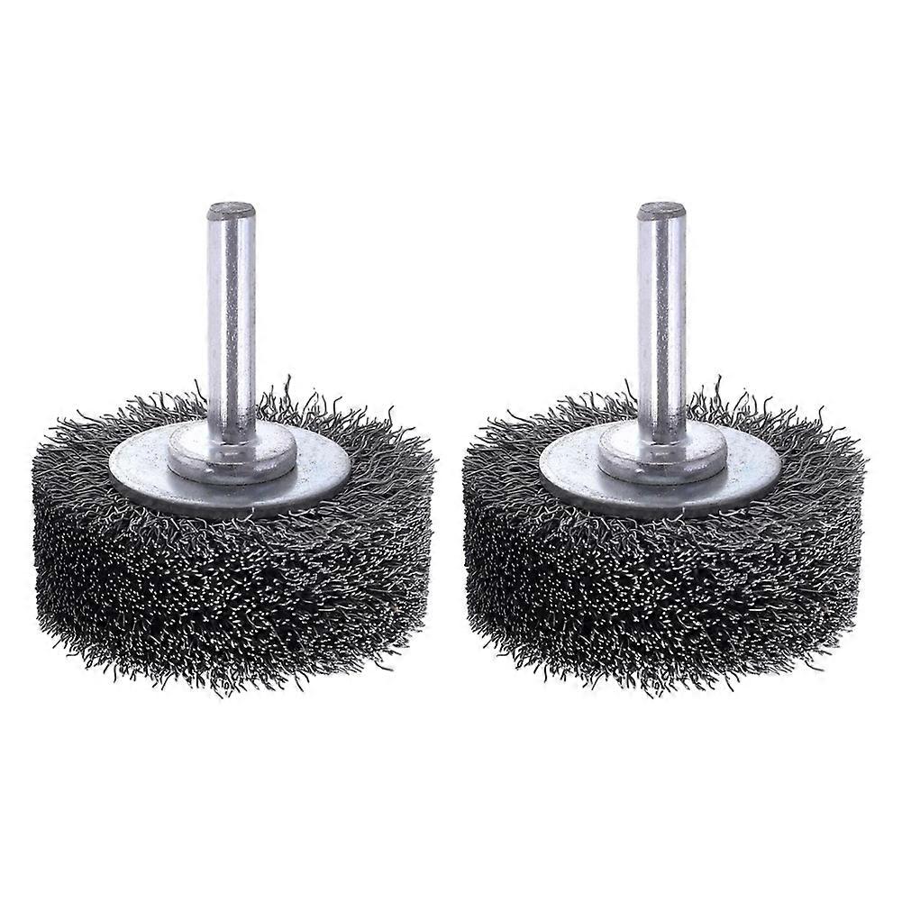 Wire Wheel Brush for Drill Attachment,2 Inch Removal Paint Rust,2PCS