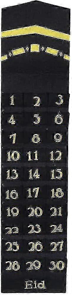 Handmade Felt Ramadan / Eid Hanging Countdown Calendars