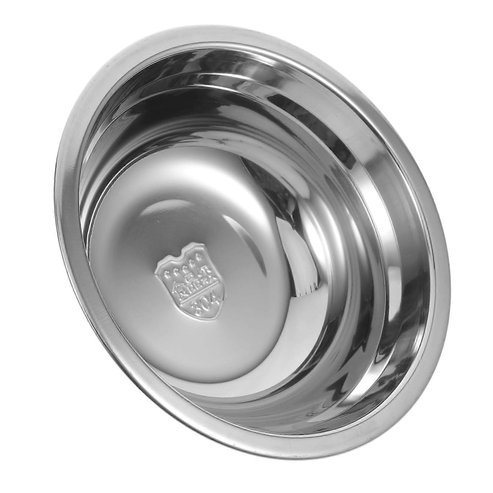 Stainless Steel Mixing Bowl Large Capacity Multipurpose Salad Noodle Soup Prep Stackable