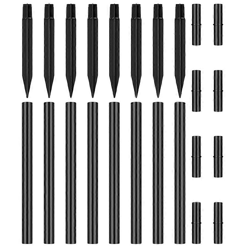 Solar Light Stake Replacement for Garden Lamp 1Set Sturdy Plastic Stakes