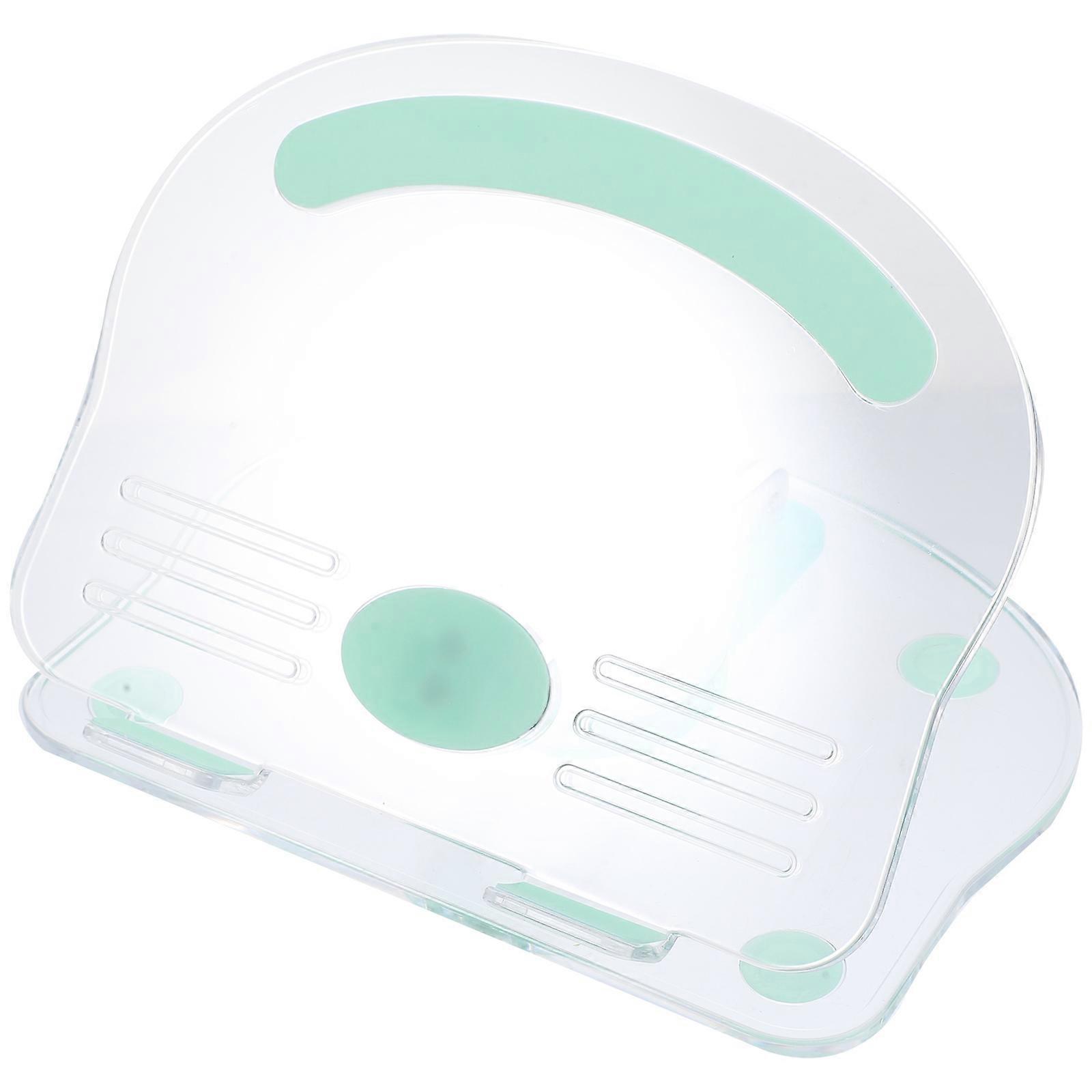 Adjustable Tablet Stand Acrylic Green for Desk Use 3Pcs Durable Holder