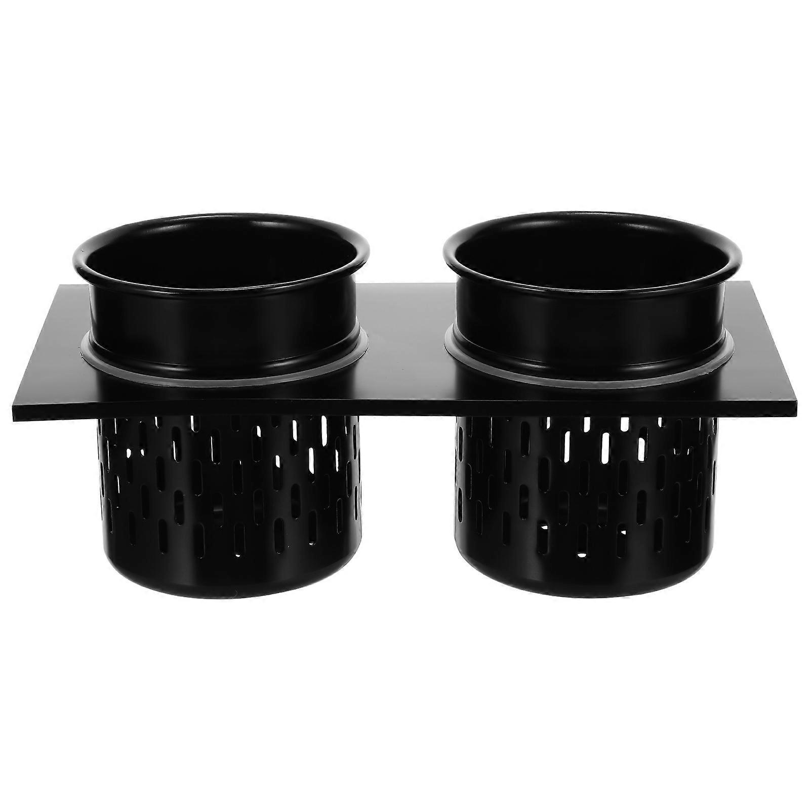 Wall Mount Container for Storage Use with 1Pcs Space Aluminum Rack