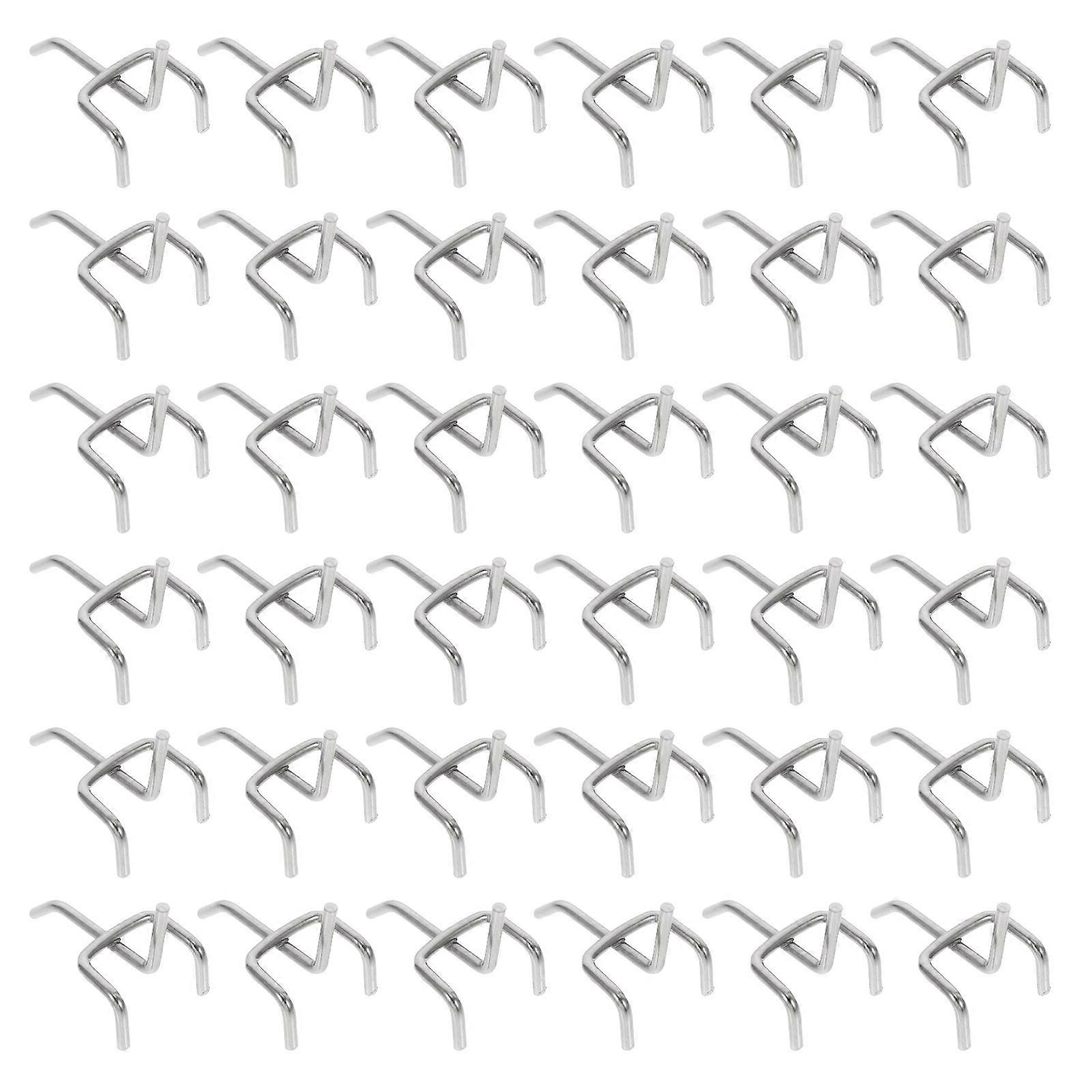 Shelves Hanging Hooks Three Fork Hooks 50Pcs for Home Use